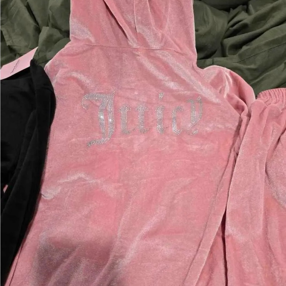 Juicy Couture Pink Velour Jacket